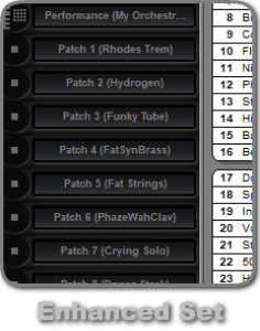 Enhanced Set and Bank Editors