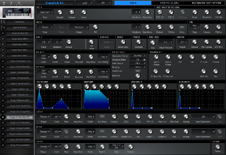 Click to display the Access Virus TI Single 11 - SYNTH Editor