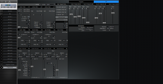 Click to display the Alesis QS 6.2 Program & FX Editor