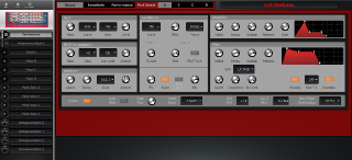 Click to display the Clavia Nord Rack 2X Performance Editor