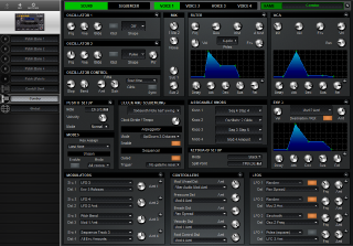 Click to display the Dave Smith Tetra Combo - Patch Editor