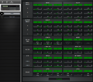 Click to display the Korg SDD-3300 Patch Editor