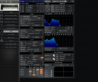 Click to display the Korg Wavestation Patch Editor