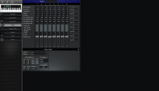 Click to display the Korg X5DR Combi Editor