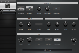Click to display the Meeblip Anode Patch Editor
