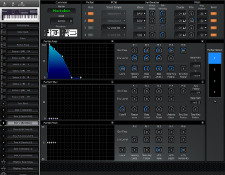 Click to display the Roland D-10 Tone 3 Editor