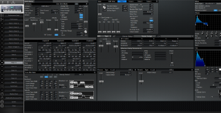 Click to display the Roland Fantom FA-76 Patch 11 Editor