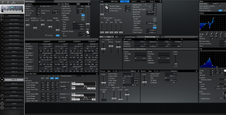 Click to display the Roland Fantom FA-76 Patch 15 Editor