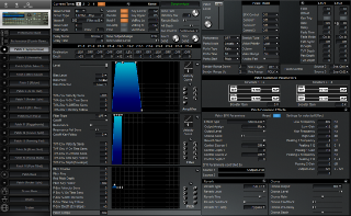 Click to display the Roland JV-1080 Patch 1 Editor