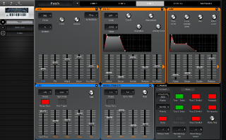Click to display the Roland SH-01 Patch - TONE 3 Editor