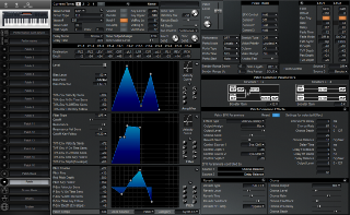 Click to display the Roland XP-30 Patch Editor