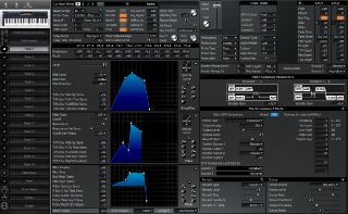 Click to display the Roland XP-30 Patch 1 Editor