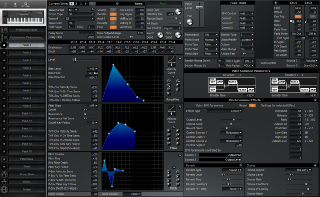 Click to display the Roland XP-50 Patch 1 Editor