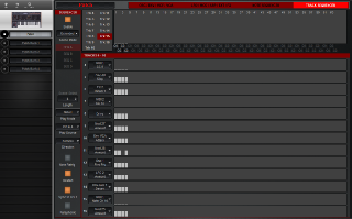 Click to display the Sequential PRO 3 Patch - TRACK SEQUENCER Editor