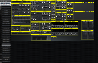 Click to display the Waldorf Q Rack Sound Editor