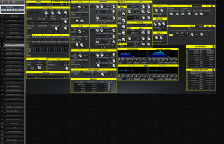 Click to display the Waldorf Q Rack Sound Mlt 3 Editor