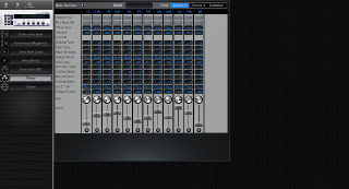 Click to display the Yamaha CS6x Drums Editor