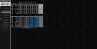 Click to display the Yamaha MU128 XG Drums(1) Ch10 Editor