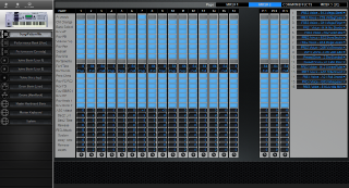 Click to display the Yamaha Motif ES6 Song/Pattern Mix - Mixer 2 Mode Editor