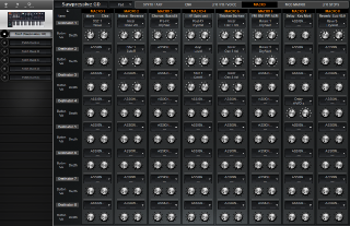 Click to display the ASM Hydrasynth Deluxe v1 Patch - MACRO Editor