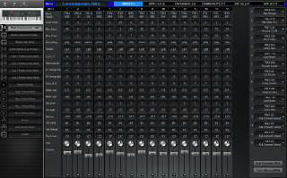 Click to display the Yamaha S90XS Multi - Mixer (1) Editor